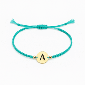 Pulsera con inicial