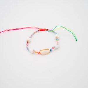 Pulsera de cuentas multicolor