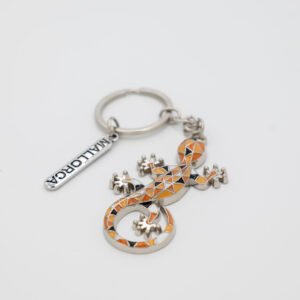 Llavero de mosaico sargantana