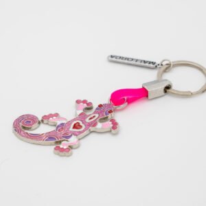 Llavero de metal sargantana